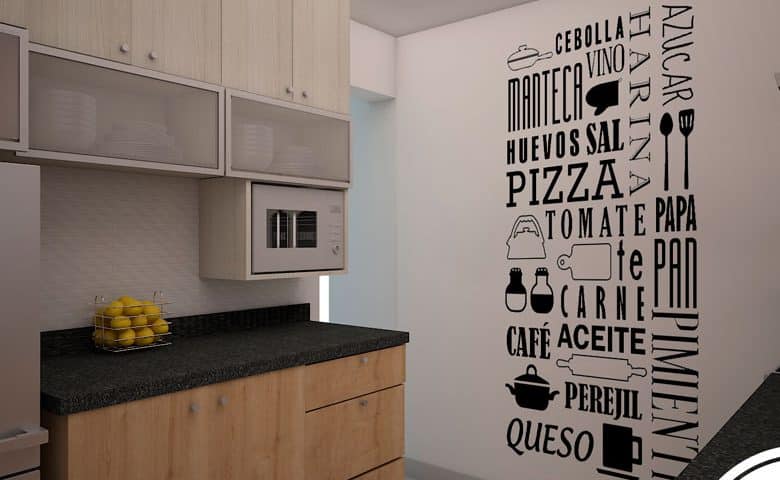 Cocina decorativa